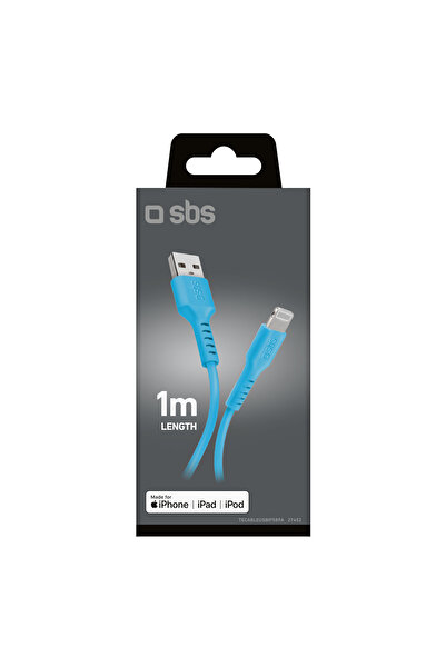 Other Kabel przewód USB-A - iPhone Lightning - niebieski