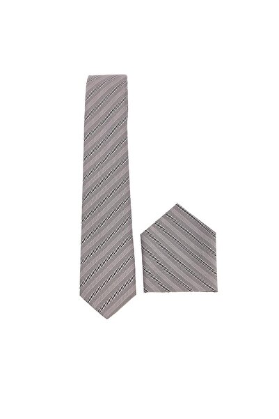 Tudors Patterned Classic Men's Tie with Pocket Handkerchief