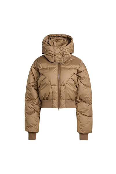 adidas Kadın Kahverengi Mont aSMC CROP PUF JM3652