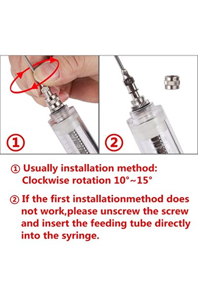 MyPetShop Birds Feeding Syringe Manual Feeding Rearing Gavage Curved Needle Medication Tube Birds Small Pet Fe