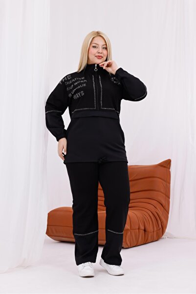 Siyezen Large Size Stone Stylish Suit