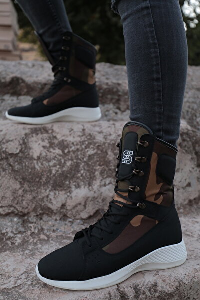 SBronze Haki Kamuflaj Erkek Bot