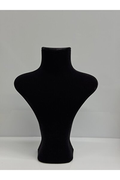 Akyüz Dekor Havalandırılmış Model Süet Kumaş Kolye Mankeni 23/18.5/7.5