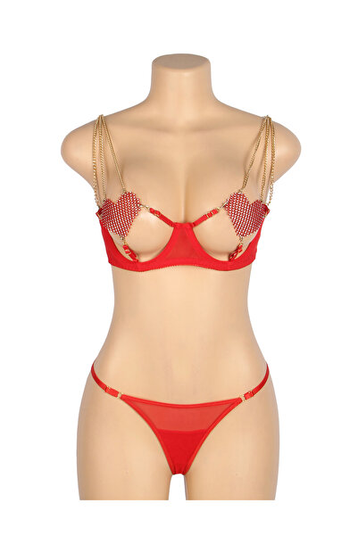 Lingerie and Fashion Style Sexy Lingerie with Heart Details