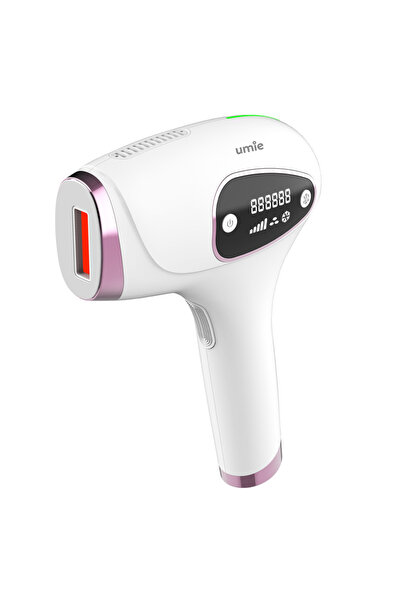 Umie جهاز إزالة الشعر بالليزر IL، أبيض، 1 مليون نبضة، أنبوب كوارتز مصقول، 3 ر...