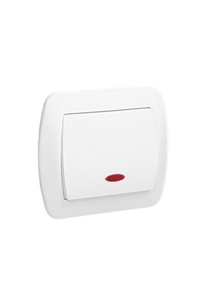 Other Întrerupător unipolar cu AW1L11 Chord alb iluminat