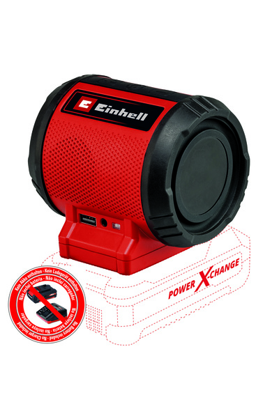 Einhell Classic PXC TC-SR 18 Li BT - Solo Boxa pe acumulator litiu-ion, max. ...