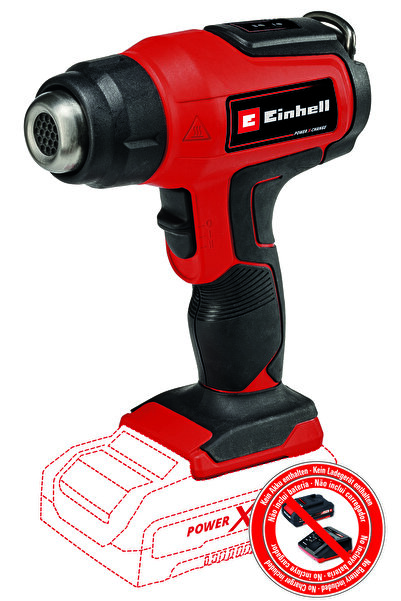 Einhell Expert PXC Cordless Hot Air Gun Cordless hot air gun, lithium-ion, 2 ...