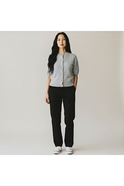 HSNGIYIM Short sleeve cardigan