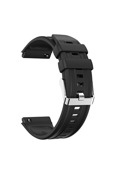 redmud teknoloji Huawei Watch GT6 Pro 46 mm ile Uyumlu Orijinal Kordon Tasarım 22 mm Tokalı Silikon Kayış Kordon