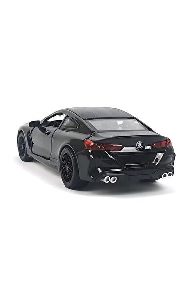 DrKala Metal Toy Car BMW M8 1:32 Black (Manual)