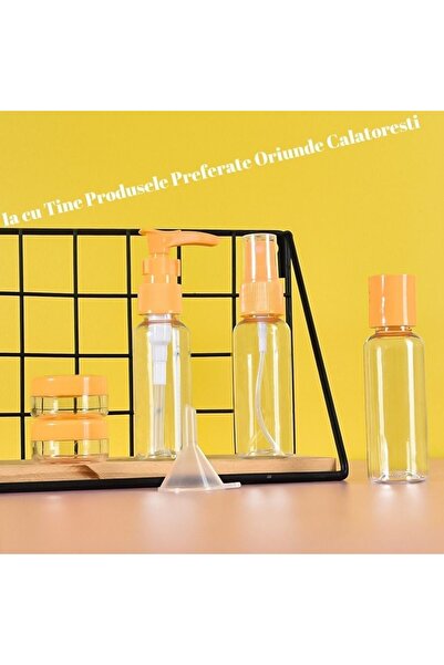 vivimall Travel Cosmetic Container Set | TravelEase