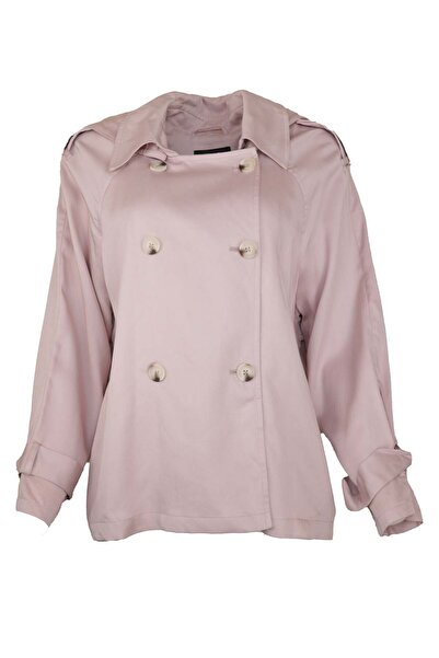 Vero Moda Gallery Pink Jacket - L, Pink, 100% Lyocell