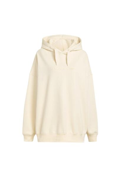 adidas Hanorac alb pentru femei ESS LIN HOODIE JX5495