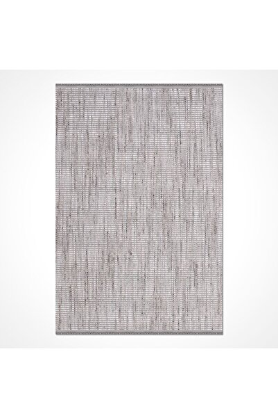 Crea Halı Cunda CE01K Gri Bukle Dokuma Modern Salon Halısı Mutfak Halısı Yolluk