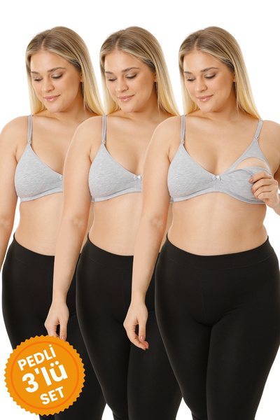 par lingerie pl 3-Piece Detachable Pad Nursing Bra