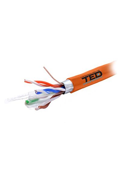 TED Electric Cablu FTP Cat. 6 din cupru 0.56mm LSZH 305m - Recomandat de Ted El