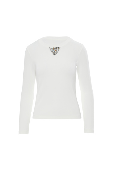 GİZİA Taş Detaylı Bluz