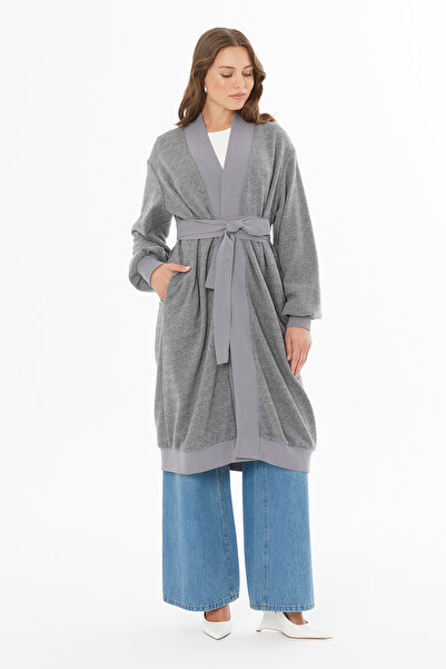 GİZİA Belden Kuşaklı Hırka