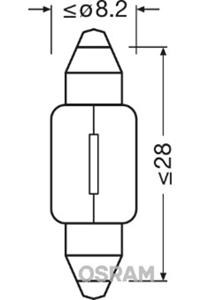 Osram Bec Lumini Interioare Vw Corrado/Golf 3/Passat B3/B4