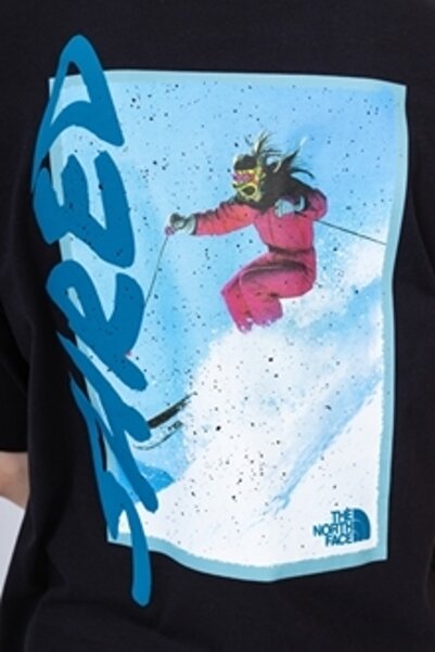 THE NORTH FACE Ανδρικό μαύρο μπλουζάκι Slopes Relaxed