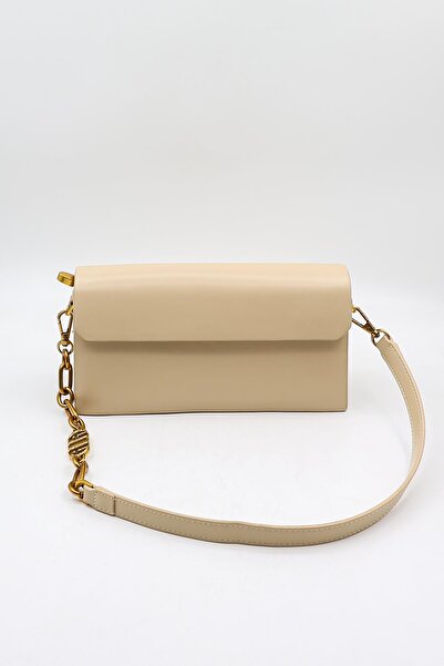 KRISTE BELL Imported Women's Baguette and Crossbody Bag Kb 26761 - Beige