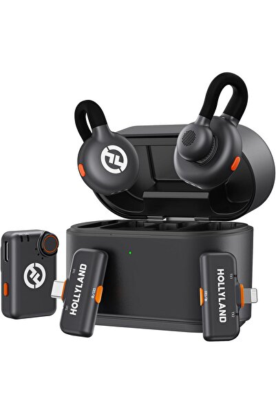 HollyLand Lark M2S Ultimate Combo (Camera RX+Lightning RX+Type-C RX) Wireless Lavalier Microphone