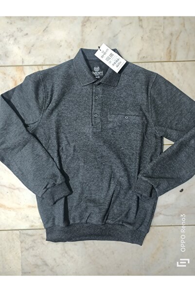 SİMENTİ Collared Pocketed Selanik Sweatshirt M-6Xl