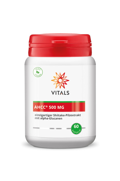 Eherbal AHCC® 500mg 60 cps, Vitals