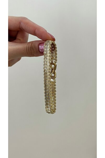 Opia JEWELRY - Başak Model 14k Xuping Bileklik (19 CM DİR)