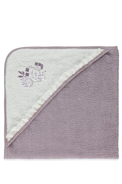 Bebetto Hooded Towel (Tiny Florist) Purple