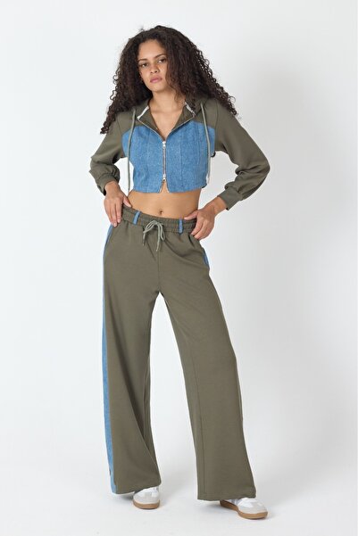 Pantastic Jeans Women's Tracksuit Set with Detailed Jeans