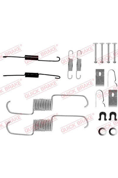 QUICK BRAKE Set Accesorii Sabot De Frana Honda Accord 4/Civic 7/Cr-5 1 Suzuki...