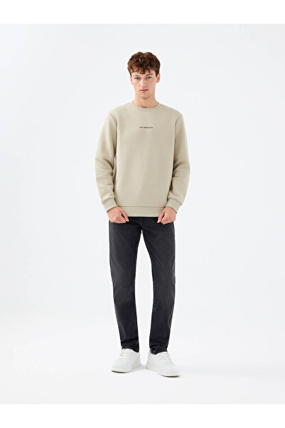 Loft Regular Fit Stone Men's Sweatshirt Lf2034268