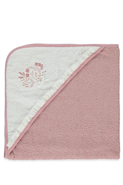 Bebetto Hooded Towel (Tiny Florist) Dried Rose