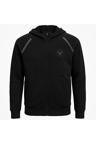 TOMMY LIFE ERKEK GARSON EŞOFMAN TAKIM CEKET/JOGGER T18EG-11316-Siyah