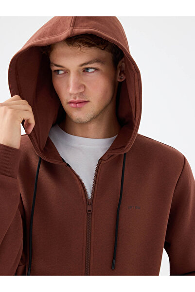 Loft Regular Fit Brown Men's Sweatshirt Lf2034270