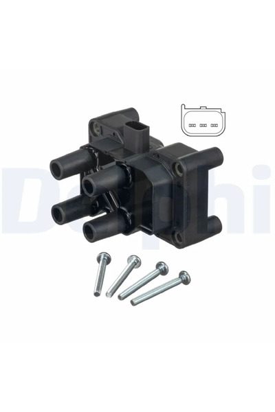 DELPHİ Bobina De Inductie Ford C-Max 2/Fiesta 5/Fiesta 6 Mazda 2
