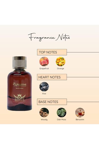 Royal Oud Perfumes The Executive by Royal Oud – Citrusy, Flint & Woody Unisex Luxury Perfume from Dubai