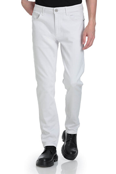 Hatemoğlu Stone Slim Fit 5 Pocket Cotton Canvas Trousers