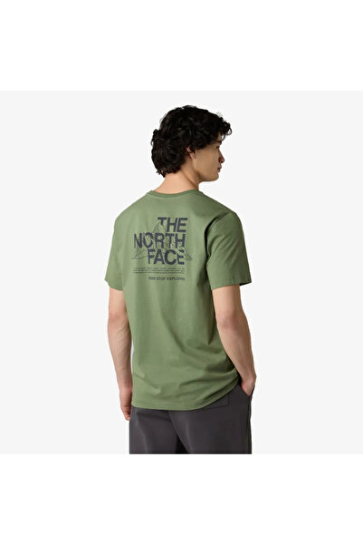 THE NORTH FACE Ανδρικό μπλουζάκι Green Mountain Sketch