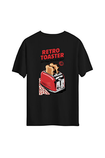 Açık Garaj تي شيرت مطبوع عليه ماكينة تحميص الخبز، تي شيرت رجالي، تي شيرت نسائي، تي شيرت للجنسين