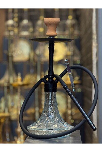 DR KARAM HOOKAH Zarif Nargile – Alüminyum Takım (Siyah)