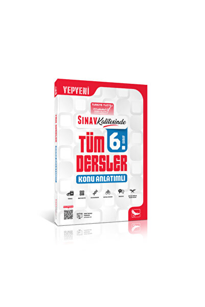 Sınav Yayınları 6. Sınıf Tüm Dersler Konu Anlatımlı