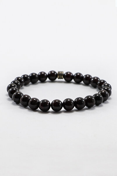 biuti أحجار سوار مطاطية من الأحجار الطبيعية؛ حجر اللال، هدايا من الجمال الطبيعي