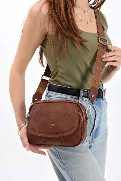 MEGA ÇANTA Lisbon/Soft Leather Stylish and Functional Crossbody Women's Bag