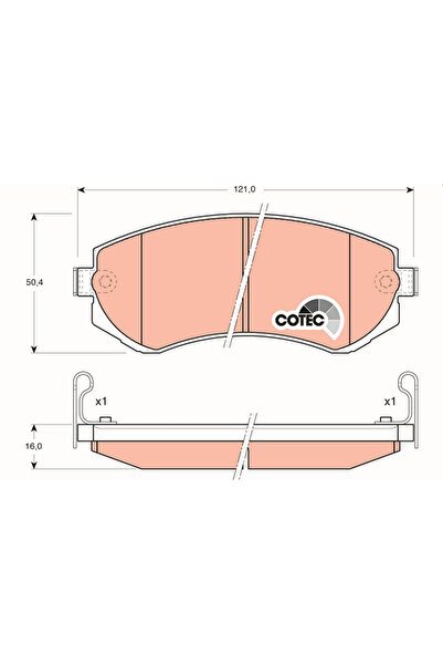 TRW Set Placute Frana Frana Disc Nissan Almera 1/Patrol Gr 5/Sunny 3 Liftback