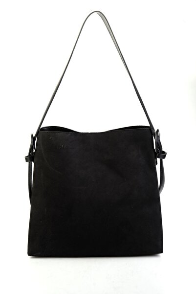 Bambi Siyah Kadın Omuz Çantası C06571010972