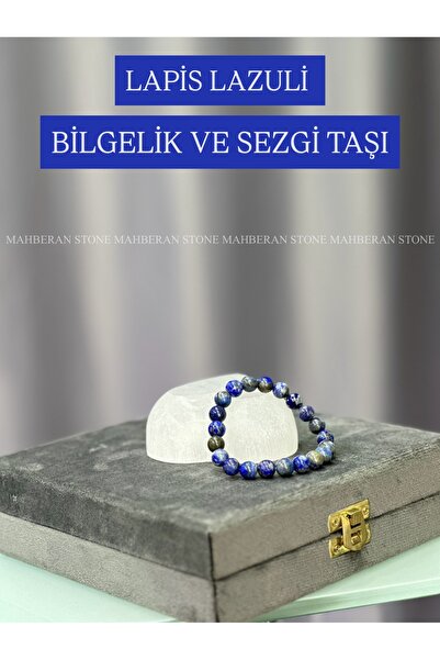 MAHBERAN STONE Lapis Lazuli Natural Stone Bracelet 8mm
