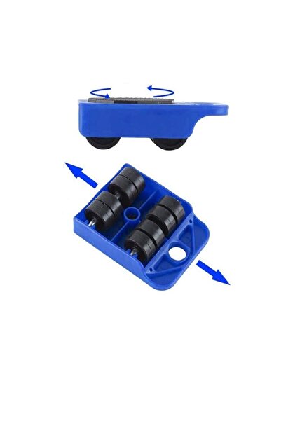 PROCART Set ridicare și transport mobilă, 4 role, mâner antiaderent, max. 150 kg